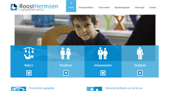 Desktop Screenshot of logopedieroosthermsen.nl